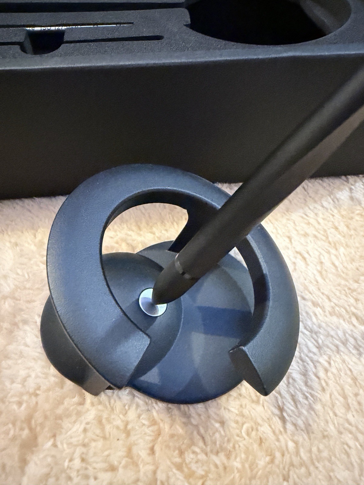 Hoverpen Interstellar – Space Black, Ballpoint Pen, Unique Conversational