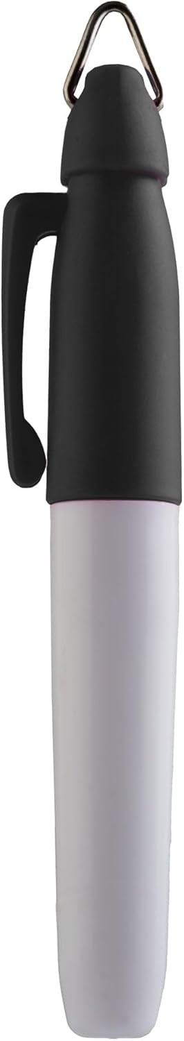 Mini Permanent Markers, Assorted Colours, Fine Point, 6 Count (Black)
