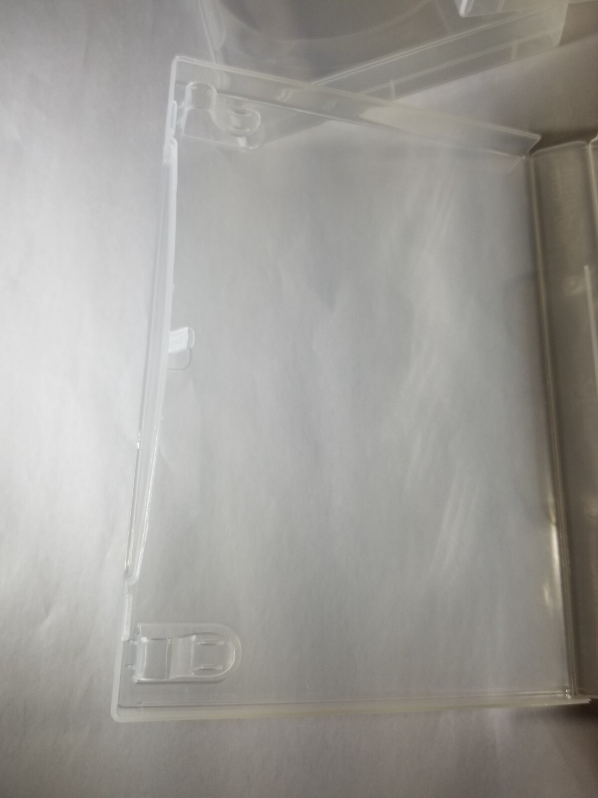 SCANAVO CASE LOT OF 64 DVD1/ONEXT.KRT 1-DISC DVD CASE 22mm CLEAR NEW4