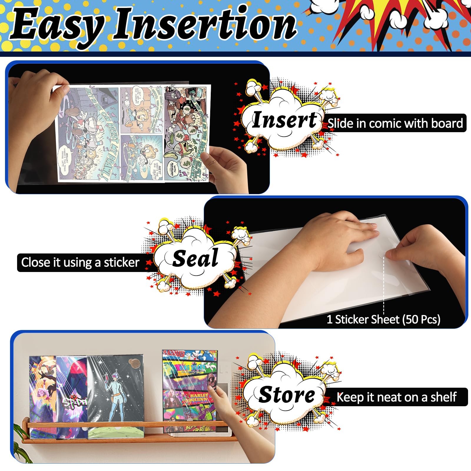20ct Comic Book Bags and Boards with Acid-Free Protection for Collectors