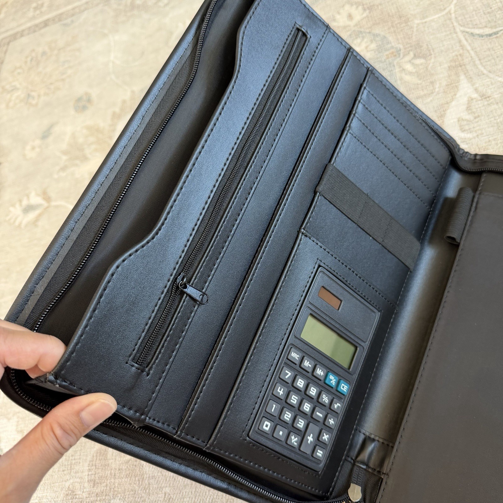 Faux Leather (Pleather) Padfolio