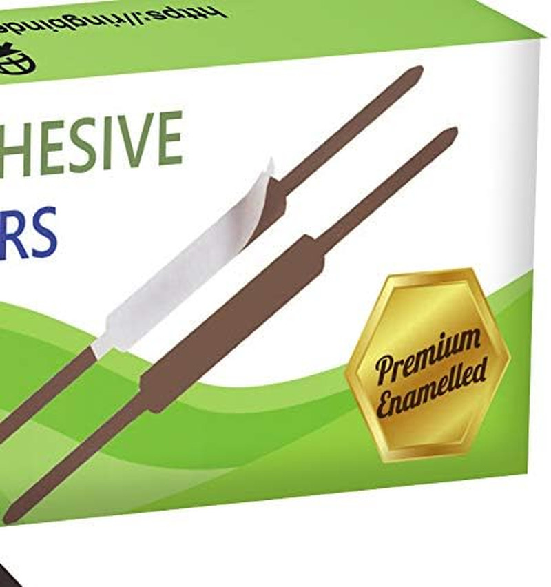 100 Pcs of 1” Capacity Premium Self Adhesive Prong Paper Fastener Bases, 2.75 In