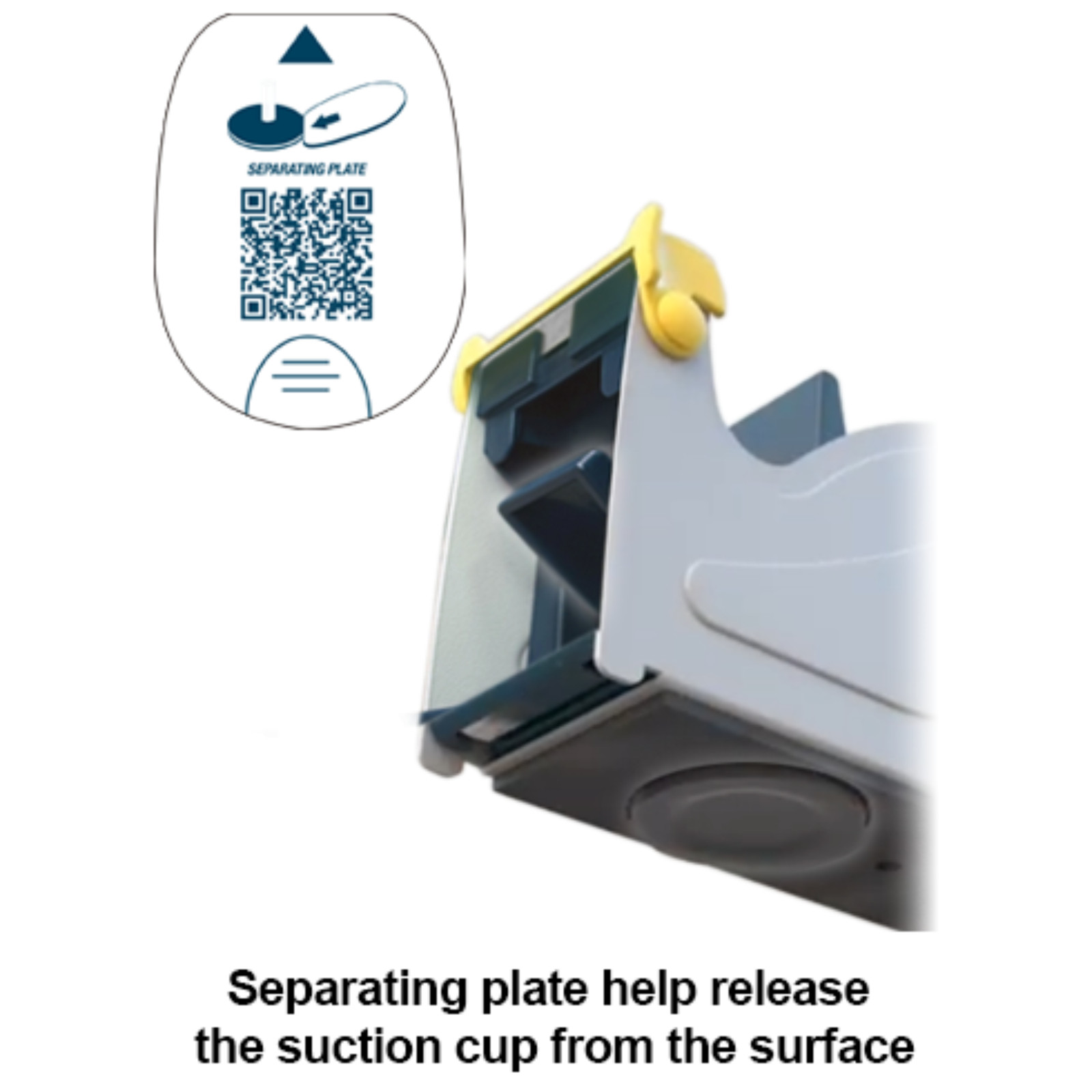 Excell Pro-Mount Desk Top Tape Dispenser [Steel]: 1 in. width (Blue/Grey)