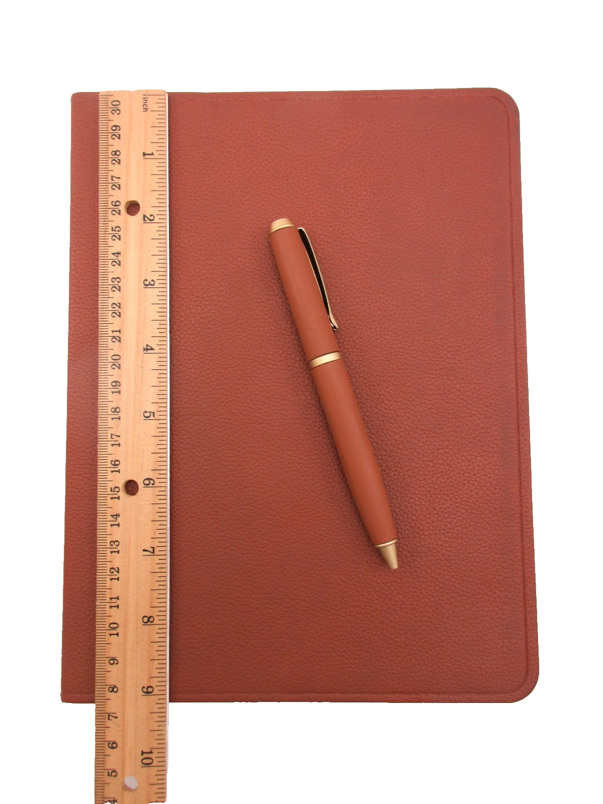 Graphic Image 9″ Journal Notebook Leather Soft Cover 224 LINED Pages TAN
