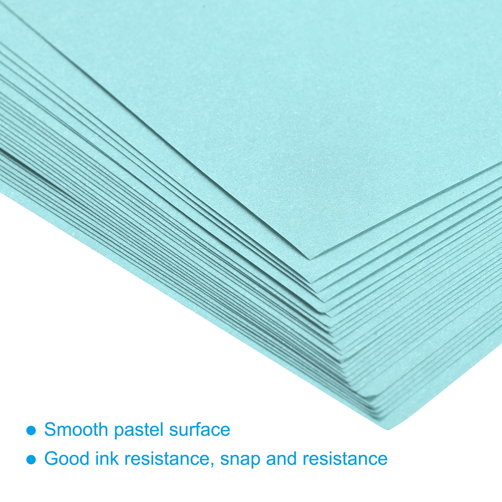 Colored Copy Paper 8.3×5.8 Inch 80gsm Light Blue 50 Sheets