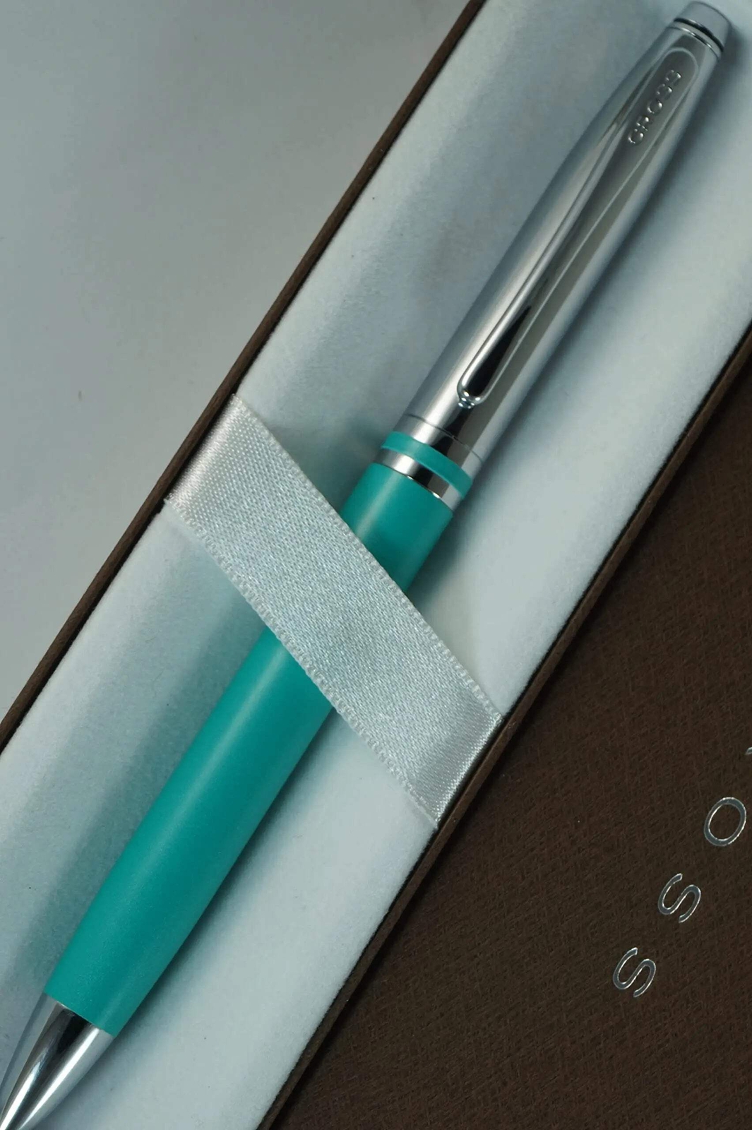 Cross Limited Collection Classic Avitar Matte Teal Barrel Ballpoint Pen