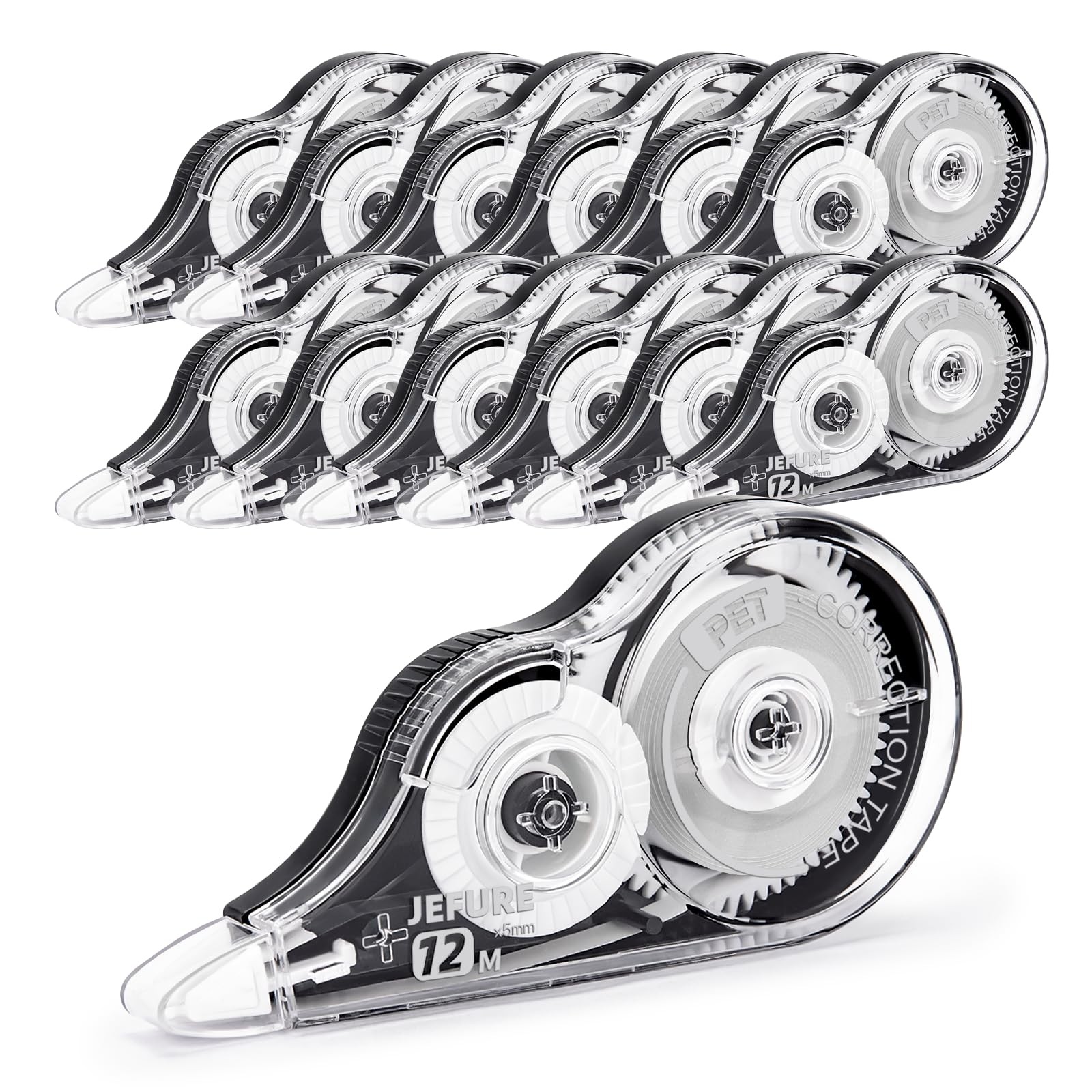 12 Pcs Correction Tape, 39.37 Ft White Wrong Out Tear-Resistant Bulk, Instant…