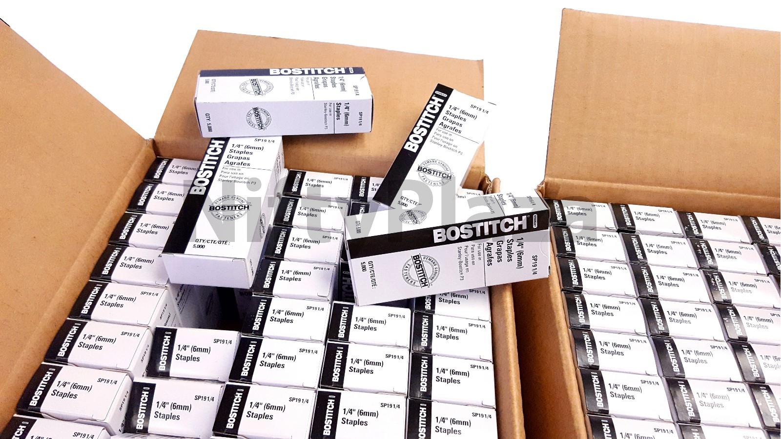 2 Boxes of Stanley Bostitch P3 Staples SP19 1/4″ Premium – FAST FREE SHIPPING