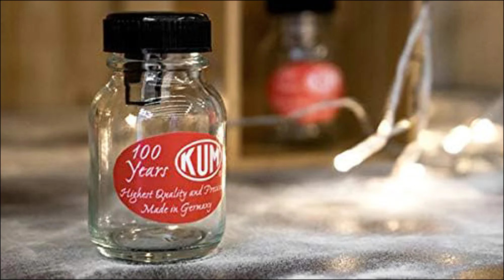 KUM #M1 Glass Bottle Single Hole Pencil Sharpener