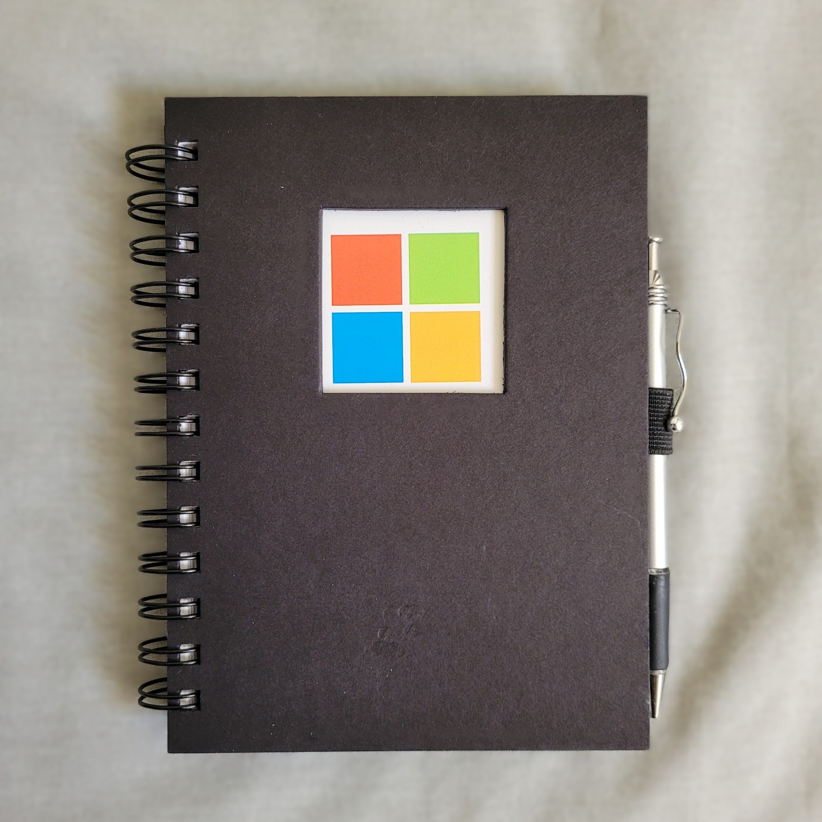 Microsoft 2013 Promo Spiral Notebook with Pen