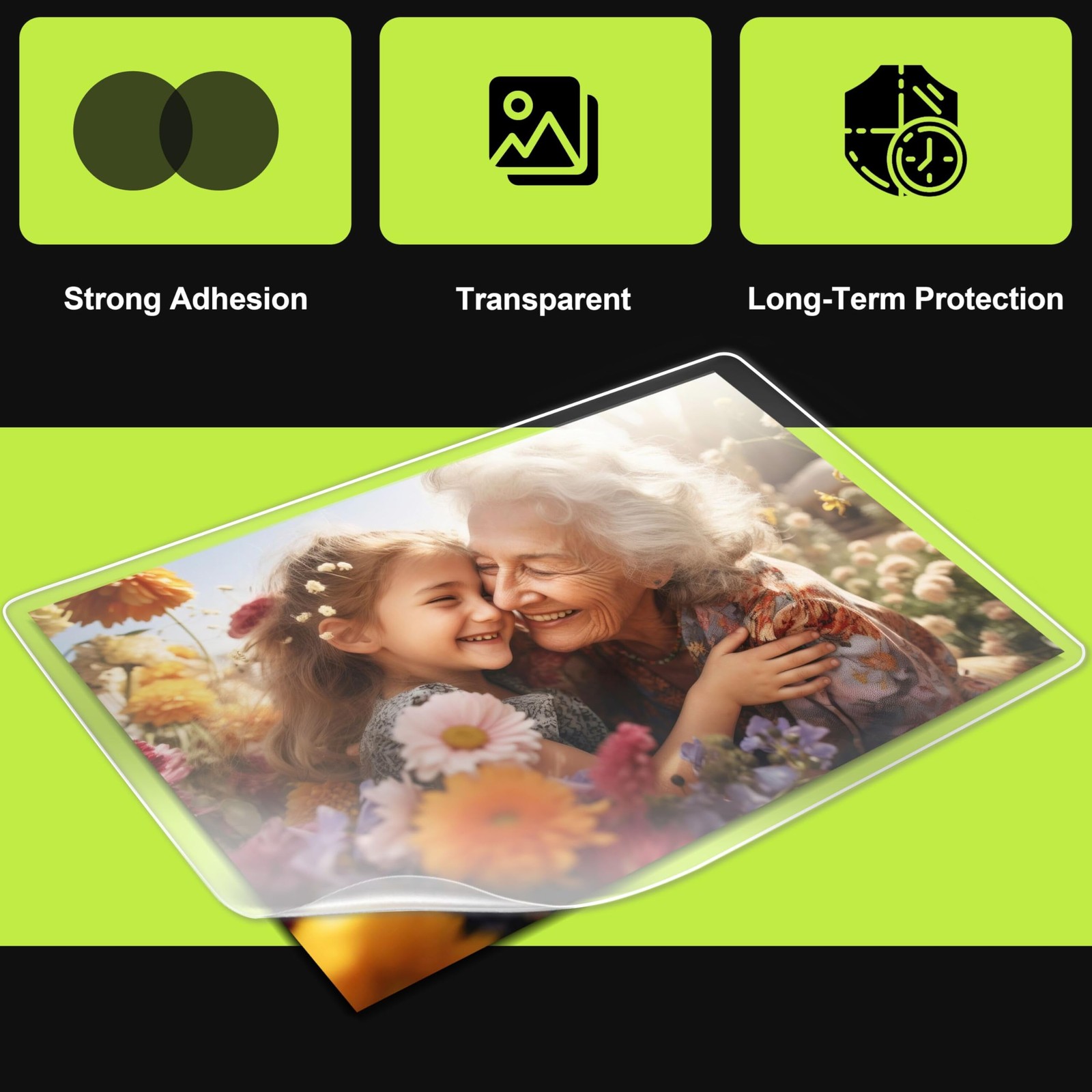 Self Sealing Laminating Pouches: Easy 60-Seconds No Heat Laminating Sheets 20…