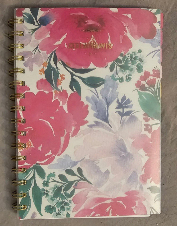 2026 Simplified by Emily Ley Weekly Monthly Planner, English Garden 5″ x 8″