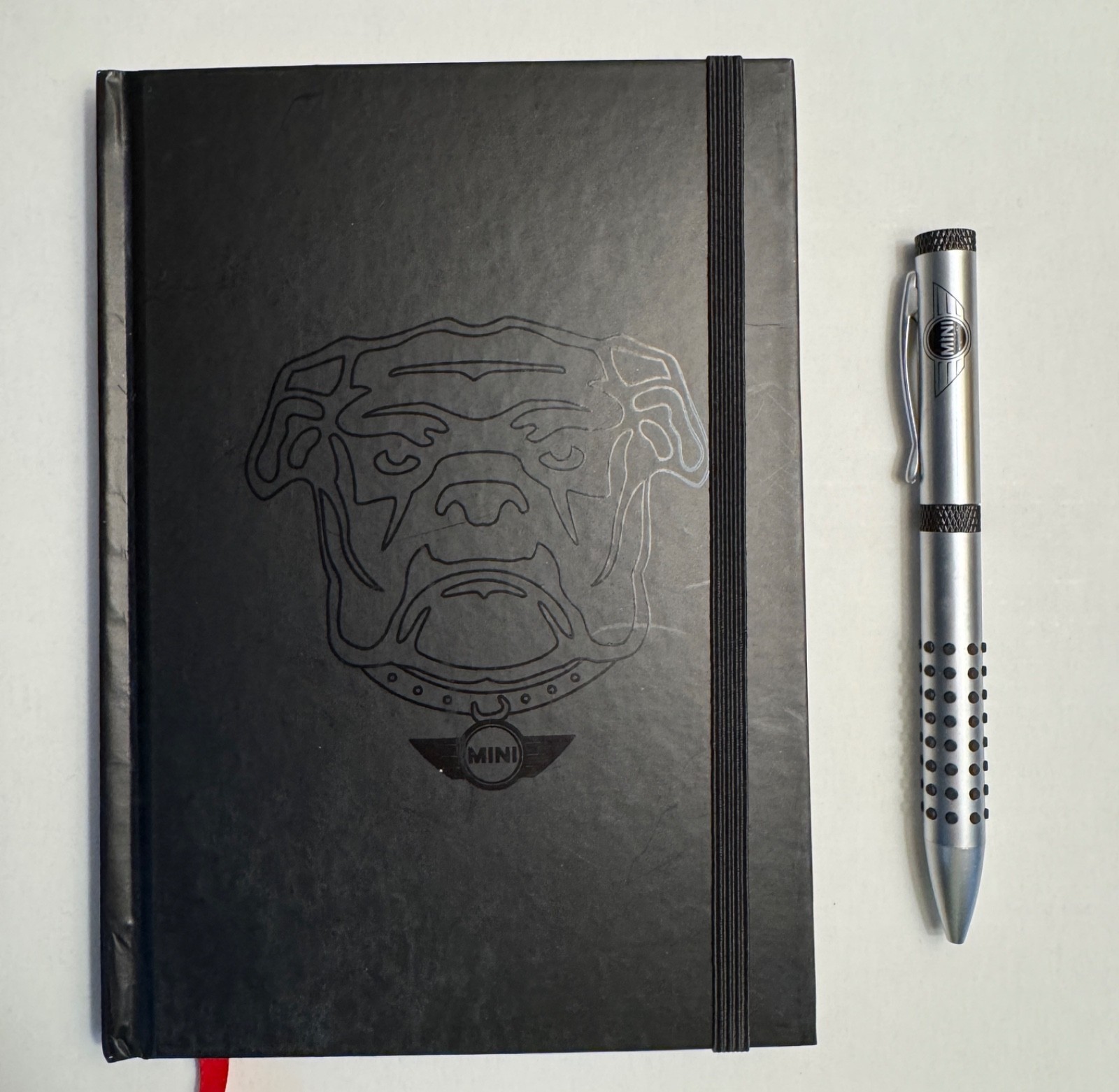 MINI COOPER Motoring Journal Automobile Black Collector Notebook with MC Pen