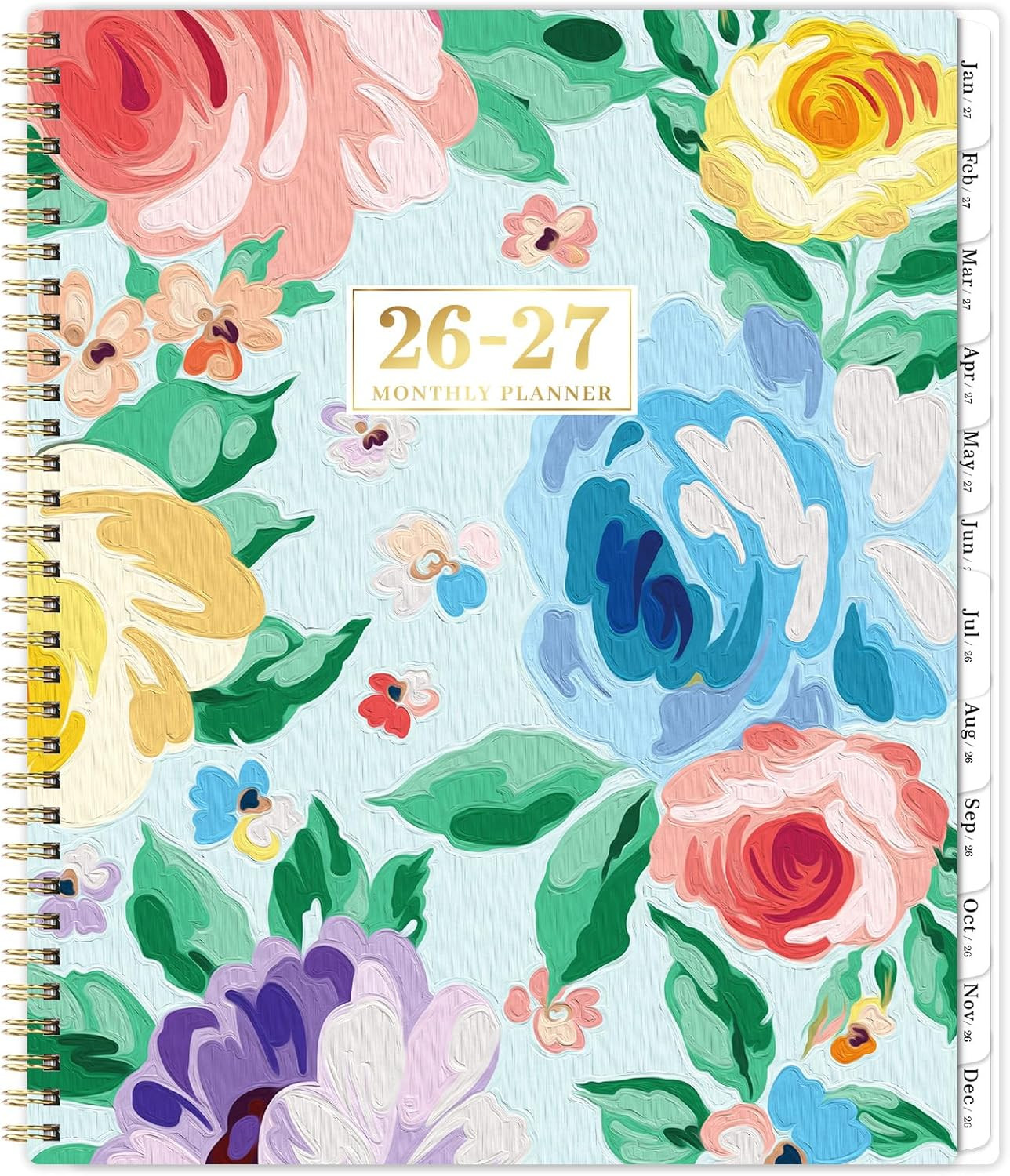 Planner 2026-2027 – Monthly Planner 26-27, JUL 2026 to DEC 2027, 9”X11”, 18 Mo
