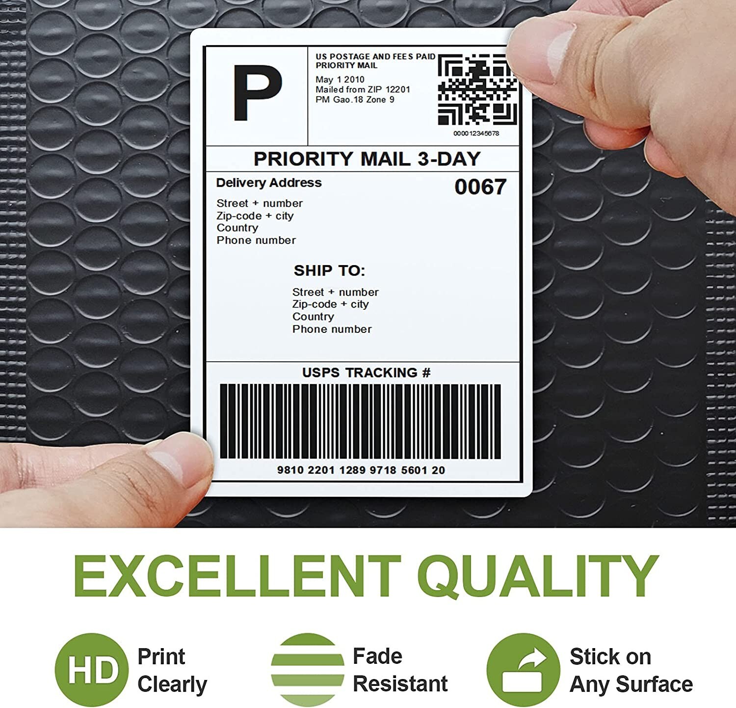 6 Rolls DYMO 4XL Direct Thermal Shipping Labels 4×6 1744907 Compatible 220/Roll