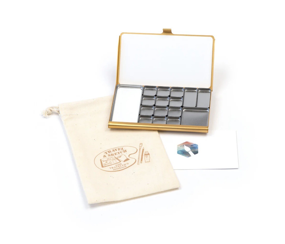 Traveler’s Company USA x Art Toolkit TRAVEL & SKETCH Pocket Palette