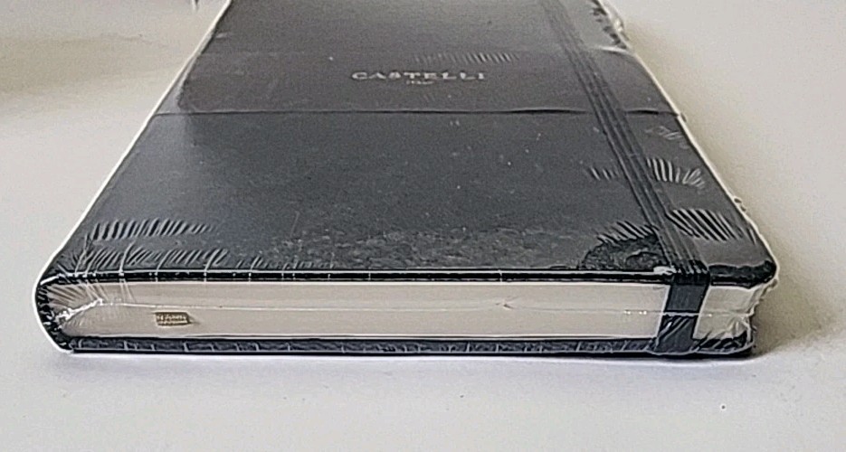 CASTELLI Italy Tuscan Graphite Medium Notebook New/Free Shipping!!