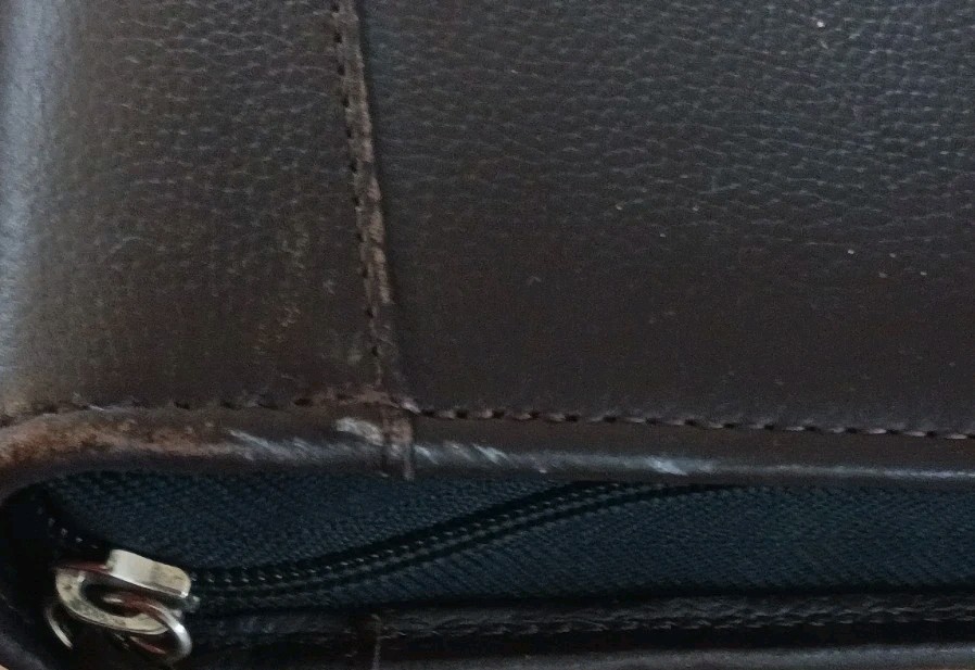 Franklin Covey 10″ X 8″ Brown Full Leather 7 Ring Binder Planner 2” Rings