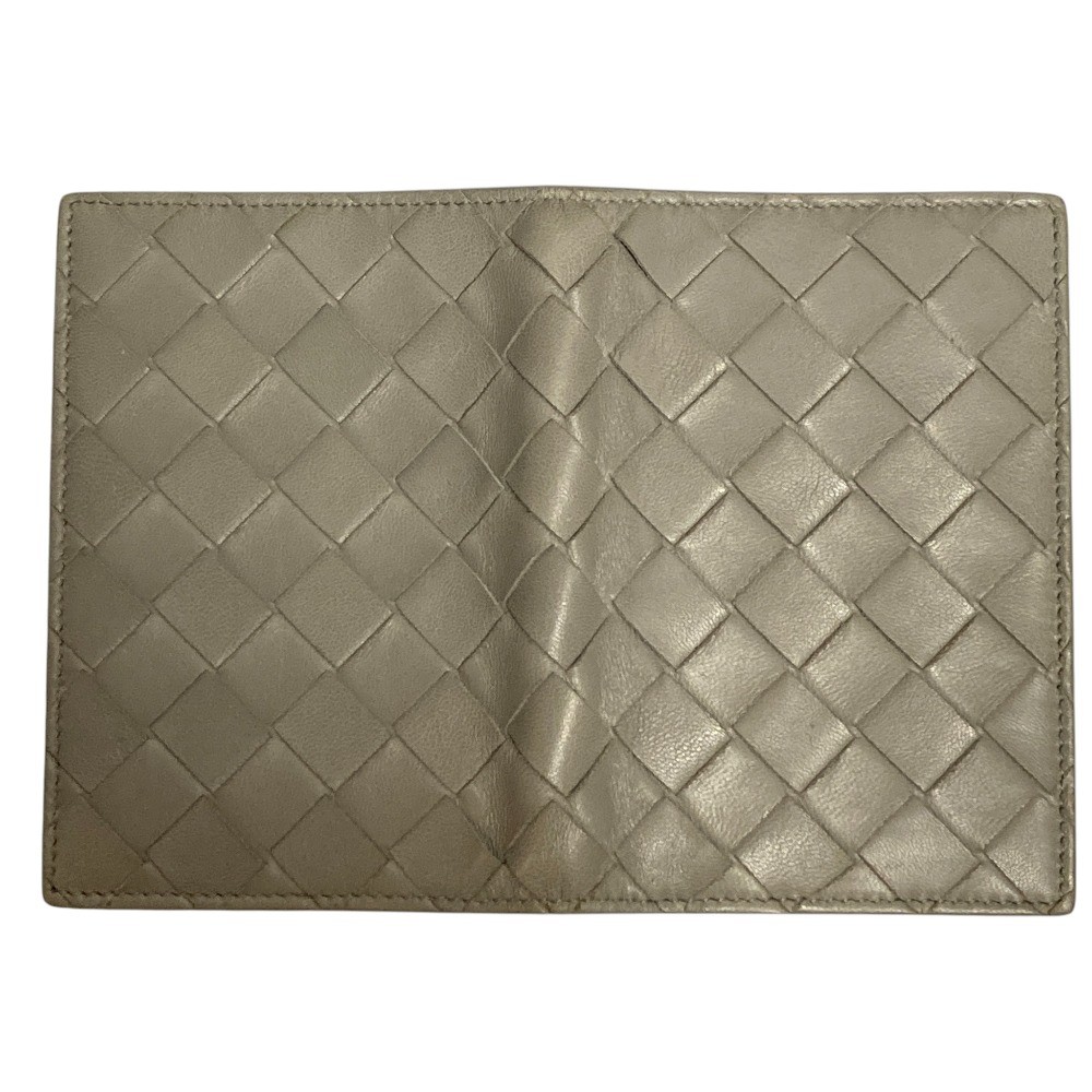 BOTTEGA VENETA INTRECCIATO Planner Cover, Gray Unisex Women USED