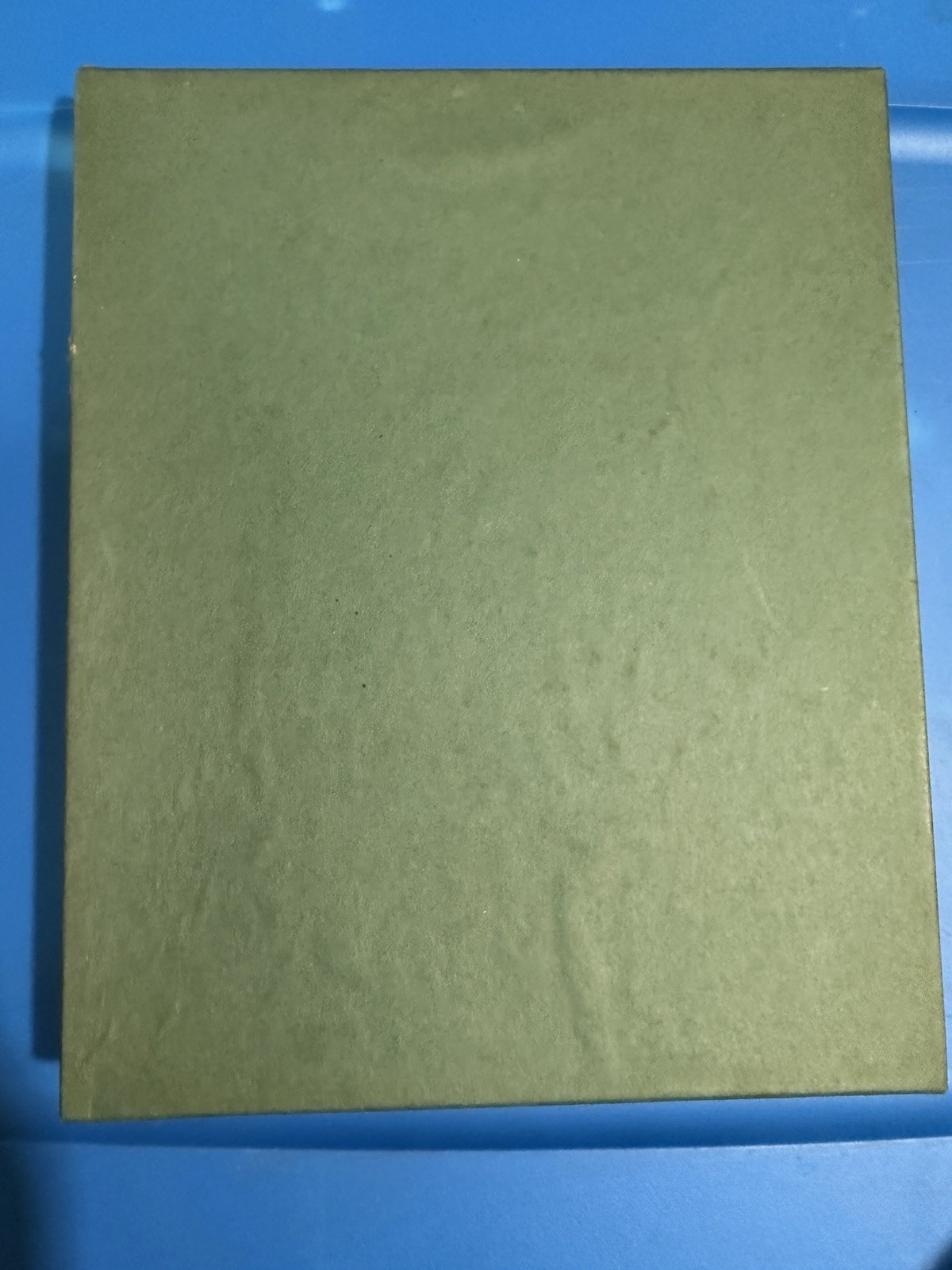 5 VTG Leather Tab Sets Page Dividers A-Z Booram & Pease 8.5” x 5.5”-NEW WITH BOX