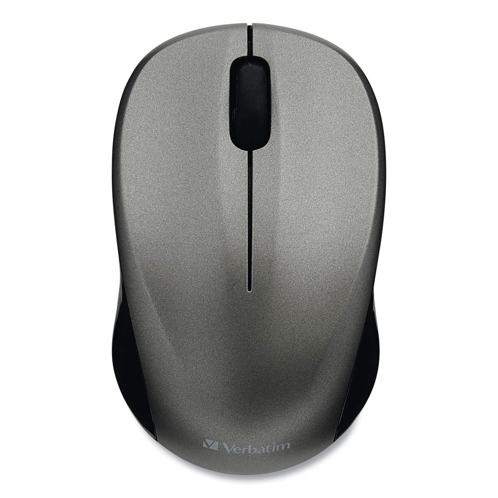 Verbatim 99769 Left/Right Hand Use Silent Wireless Blue LED Mouse – Graphite New