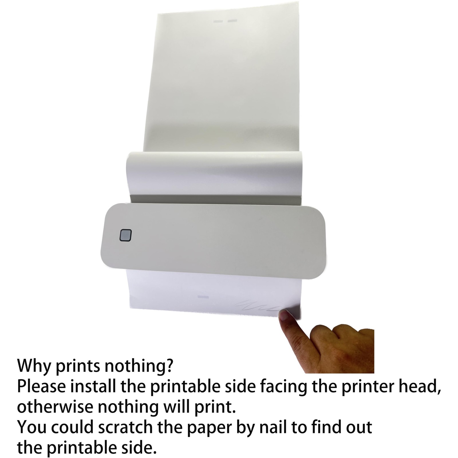 200 Pages Thermal Printer Paper 8.5X11 Letter Folded Continuous Perforated 3
