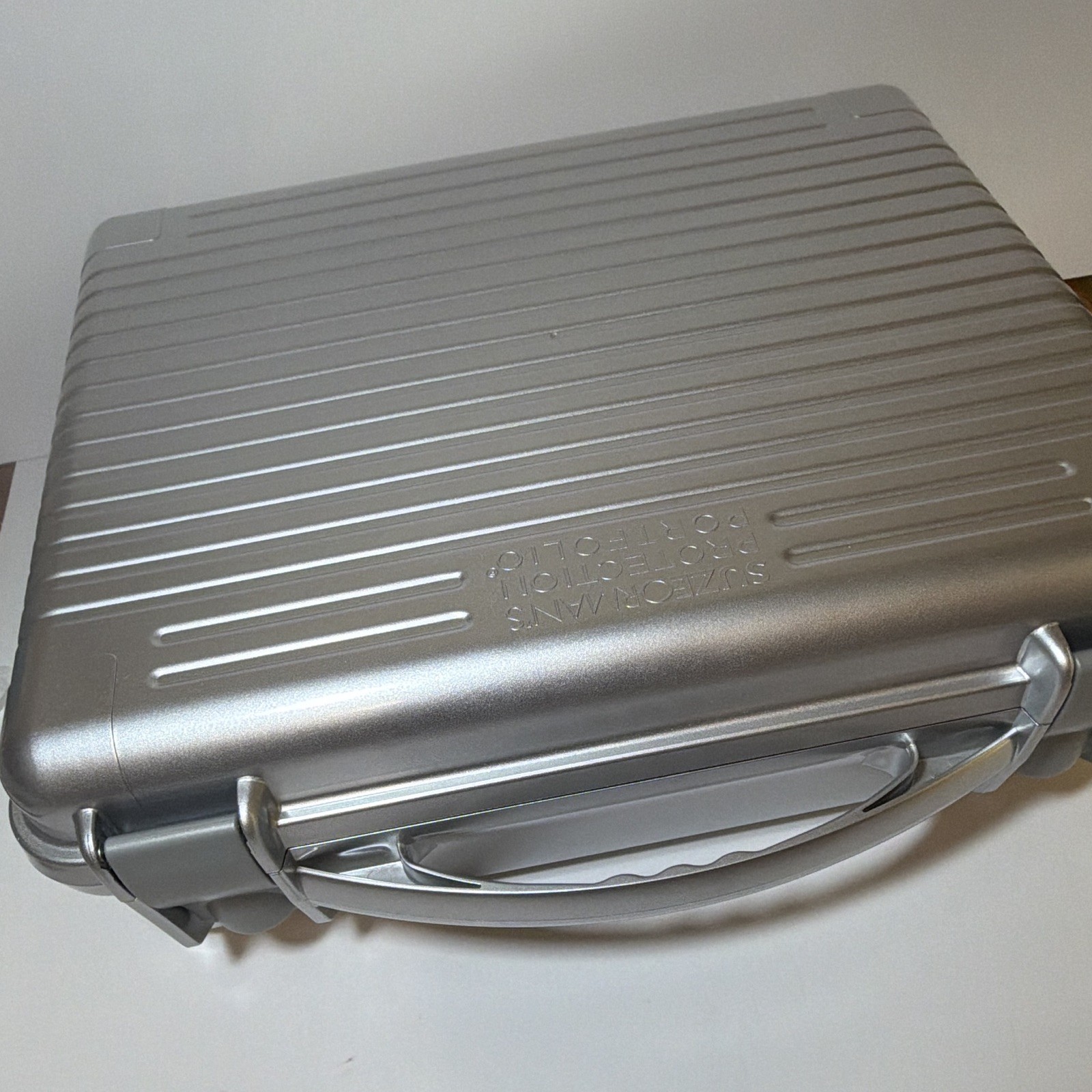 Suze Orman’s Protection Portfolio Hard Case Document Sleeve Silver/Purple