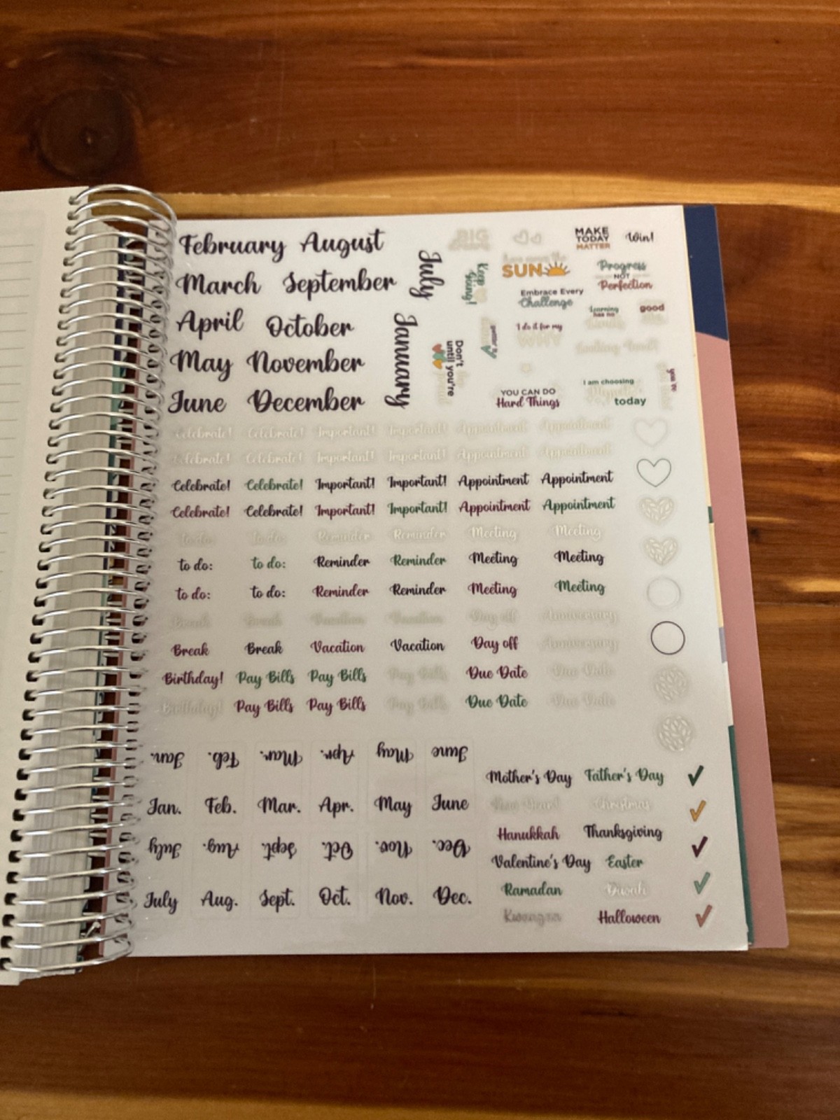 NEW The Budget Mom Live Rich Planner (Full Size) and White Folio