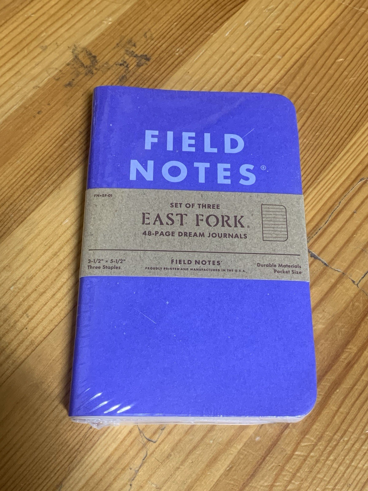 Field Notes East Fork Dream Journals 48-page Ruled NEW SEALED FREE SHIPPING
