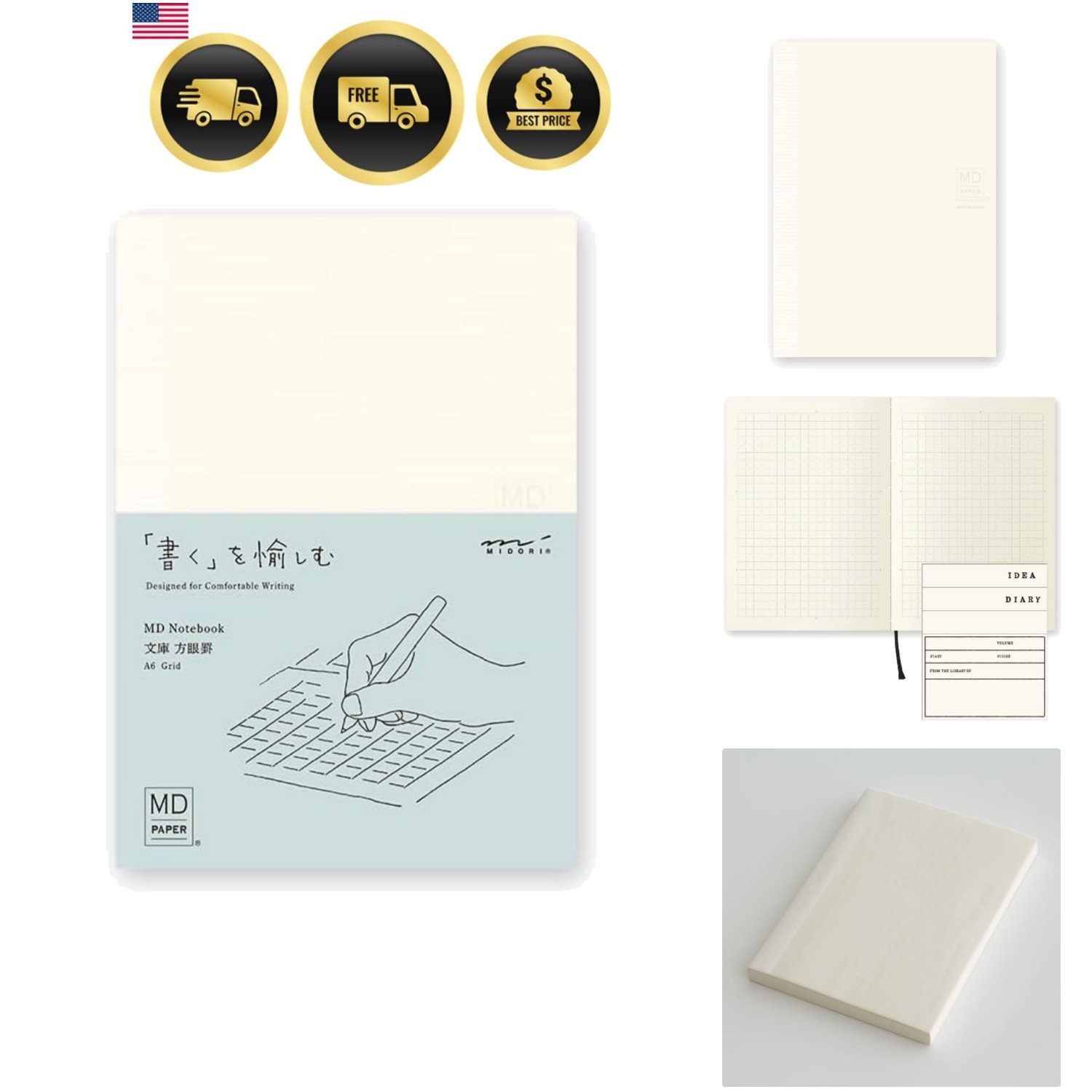MD Paper A6 Notebook
