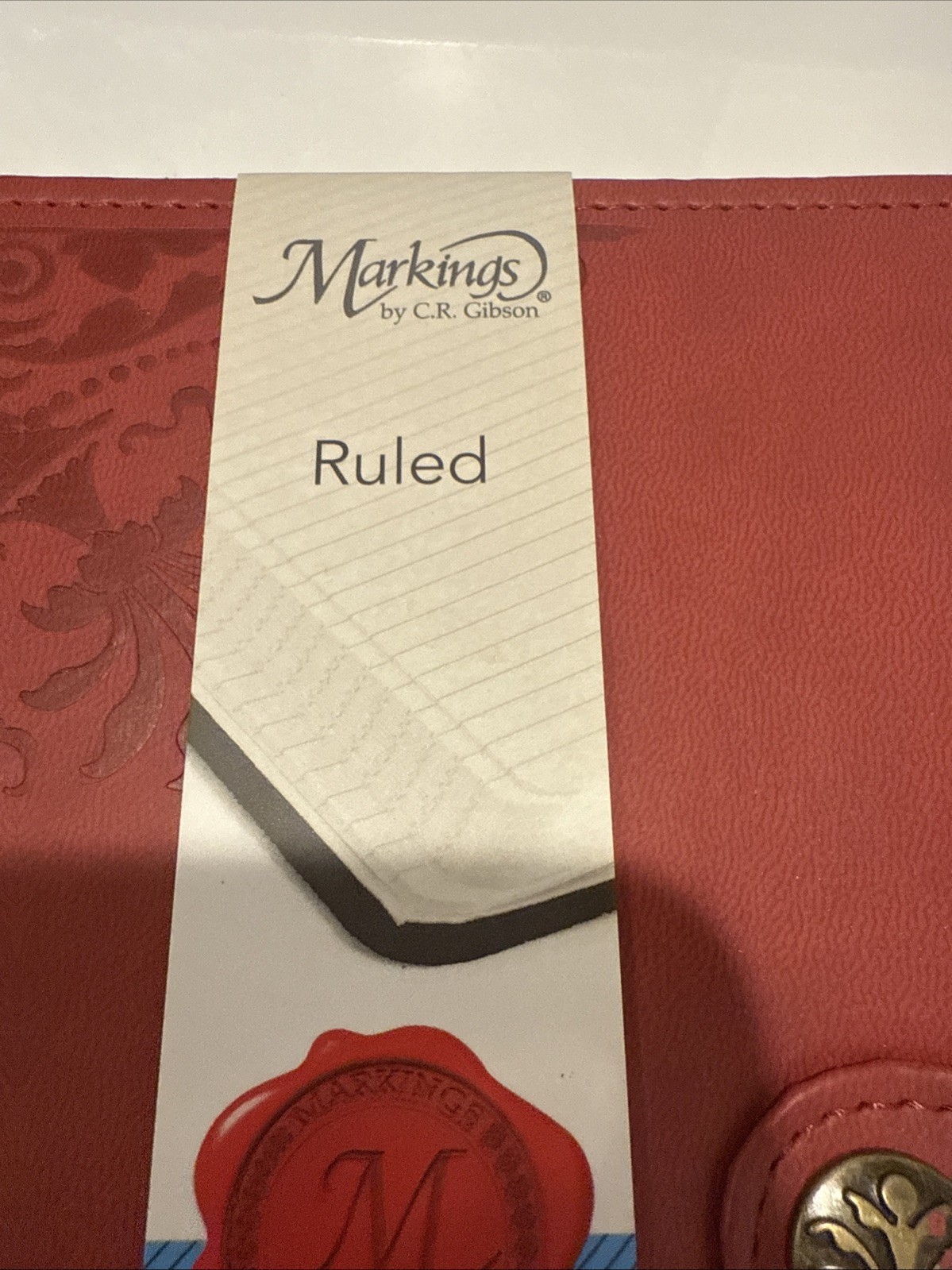 JOURNAL SOFT LEATHERETTE 256 PAGES BY MARKINGS SIZE “8.5” X “5.5”