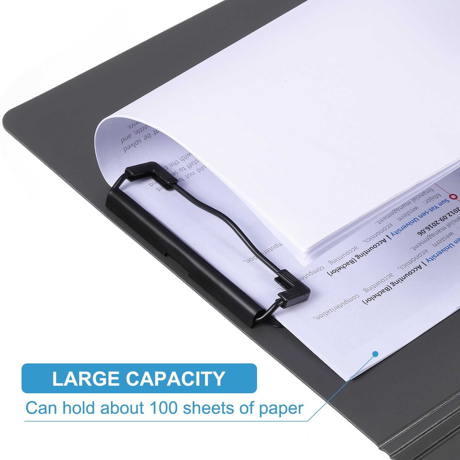 12 Pcs 12.6×9.3″ Pressboard Report Cover, Light Blue (Vertical Style)