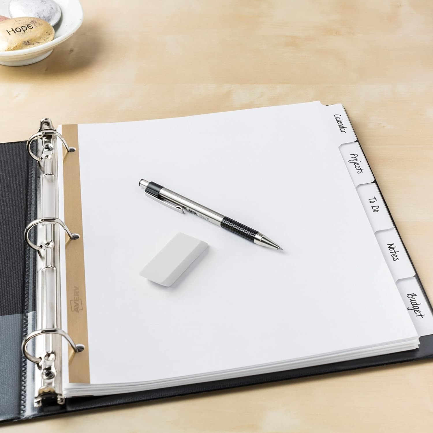 Avery 23075 Big Tab Write Erase Dividers 5 Tab 48 Sets White