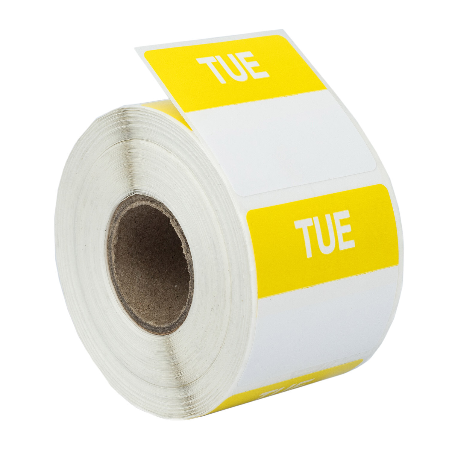 TUESDAY Day of the Week Labels / Stickers – (30) Rolls of 500 (40mm x 40mm)