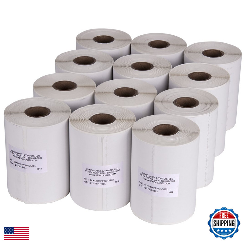 Kenco 4 X 6 Compatible Dymo 4Xl Postage Labels Compatible Dymo 1744907 1 Roll –