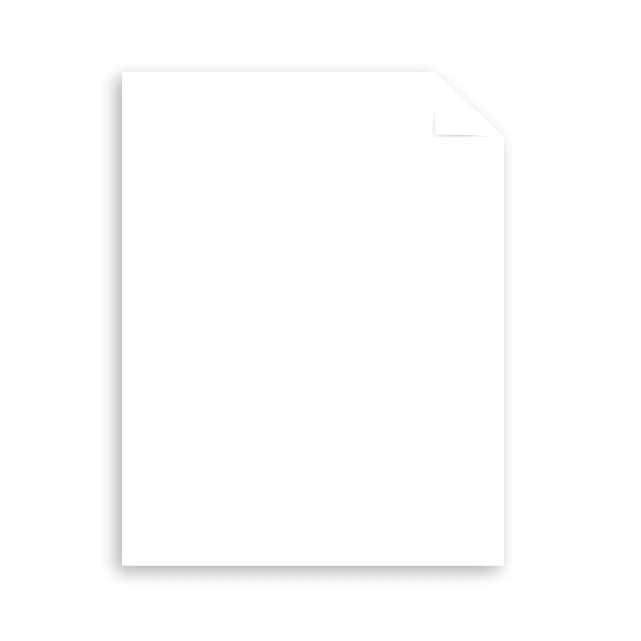 Premium Bright White Printer Paper 28 lb 300 Sheets Jam Free Copier Inkjet Laser