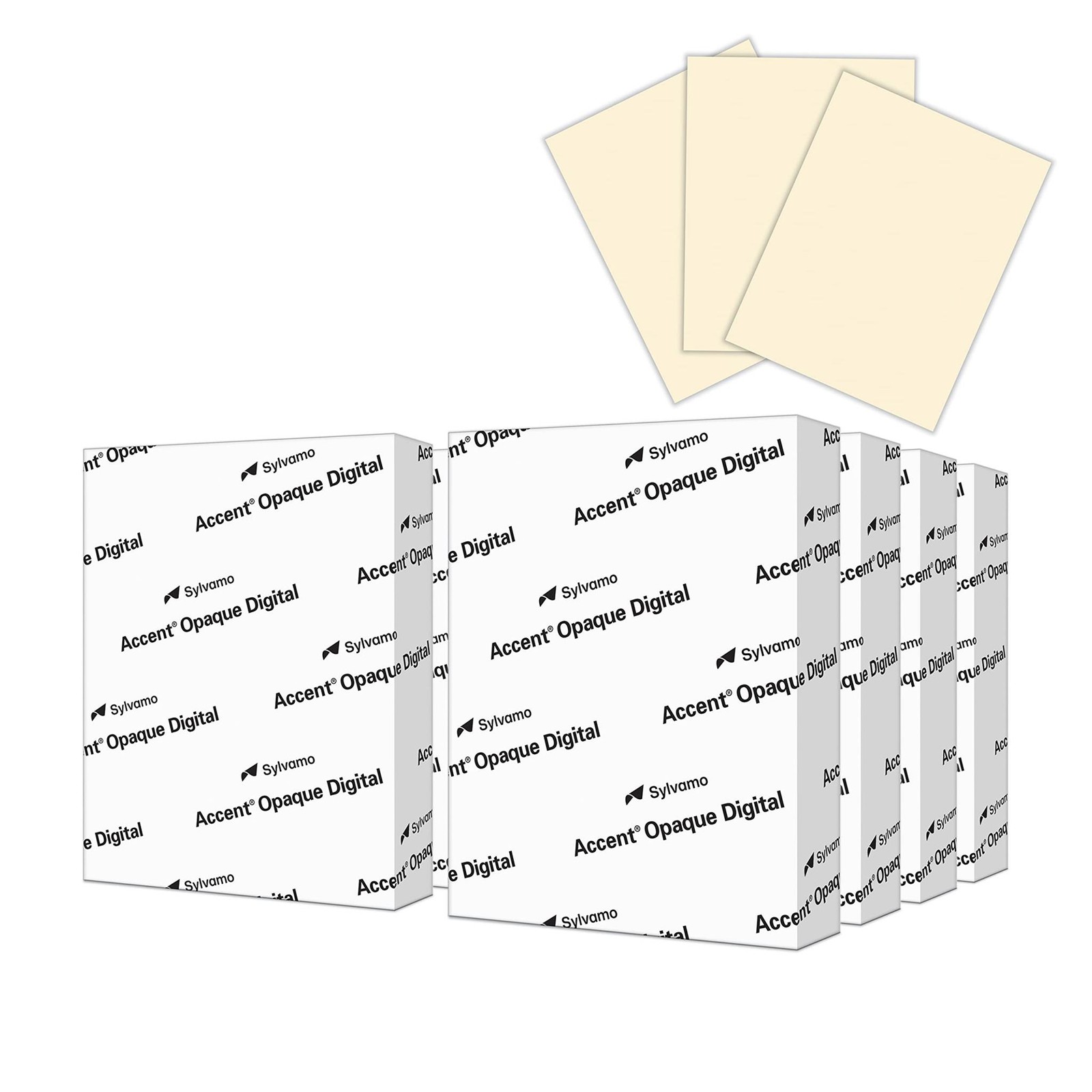 Accent Opaque Printer Paper, 8.5” x 11” 28lb Bond/70lb, 2,000 Sheets (8 Reams)
