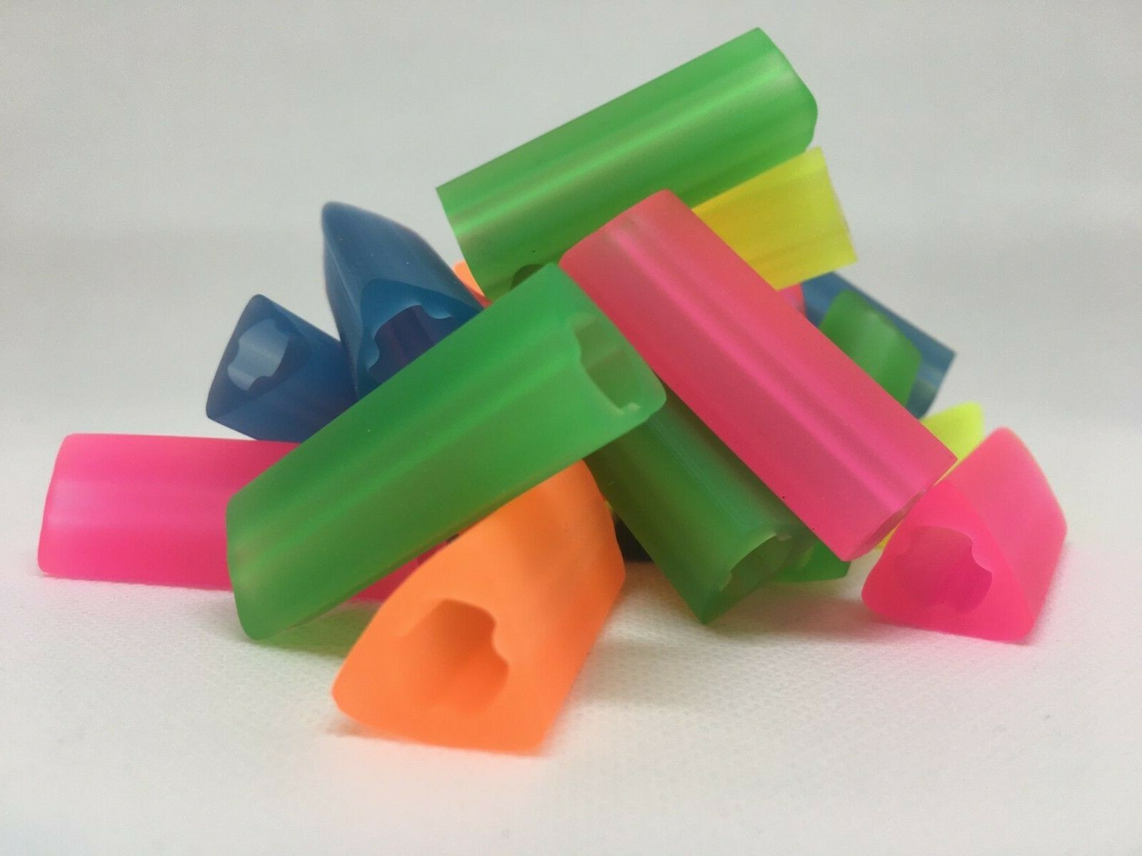 Pencil Grips (25 pk) Triangle Style, Multi-Colors – Fits Pencils/Pens & Crayons