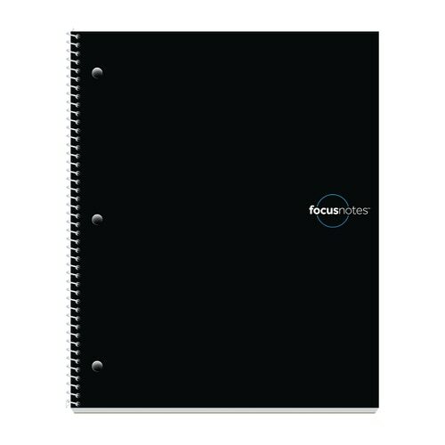TOP90223 Oxford® FocusNotes™ 1-Subject Notebook, 9″ x 11″, 100 Sheets