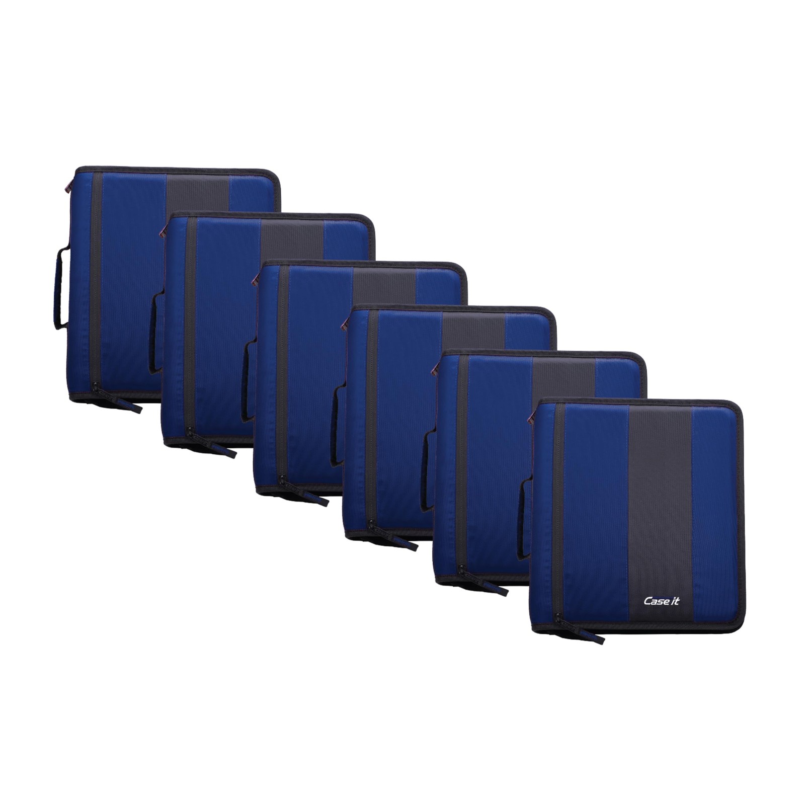Case-it Classic Zipper Binder | 2-Inch O-Rings, 350 Sheet Capacity, Multiple …