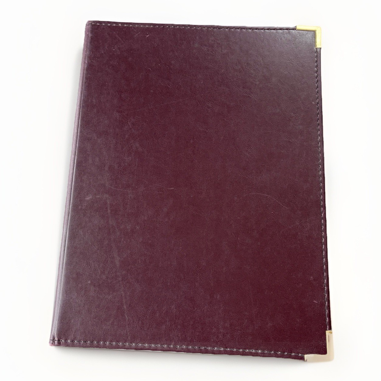 Samsill 7051 Leather Binder Portfolio 12×9.5
