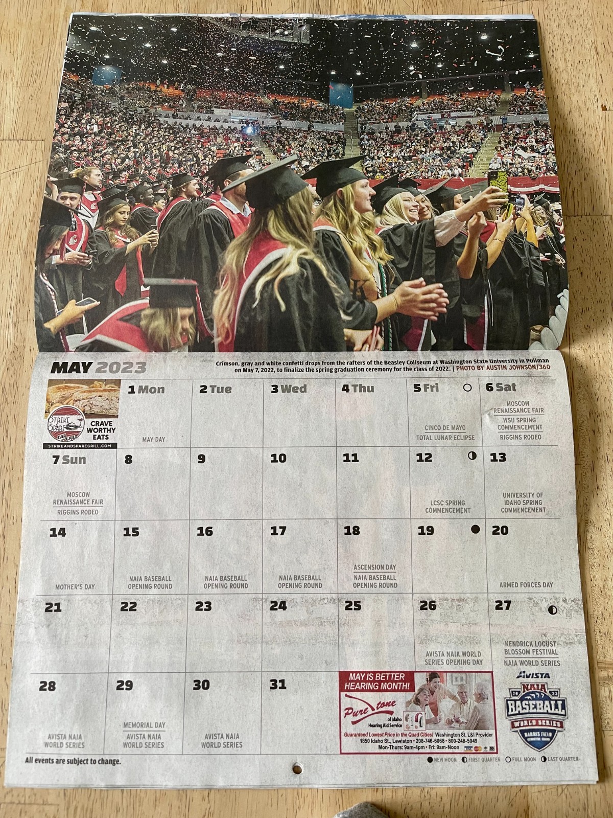 Inland 360 – Idaho Photography – 2023 – 12-Month Wall Calendar