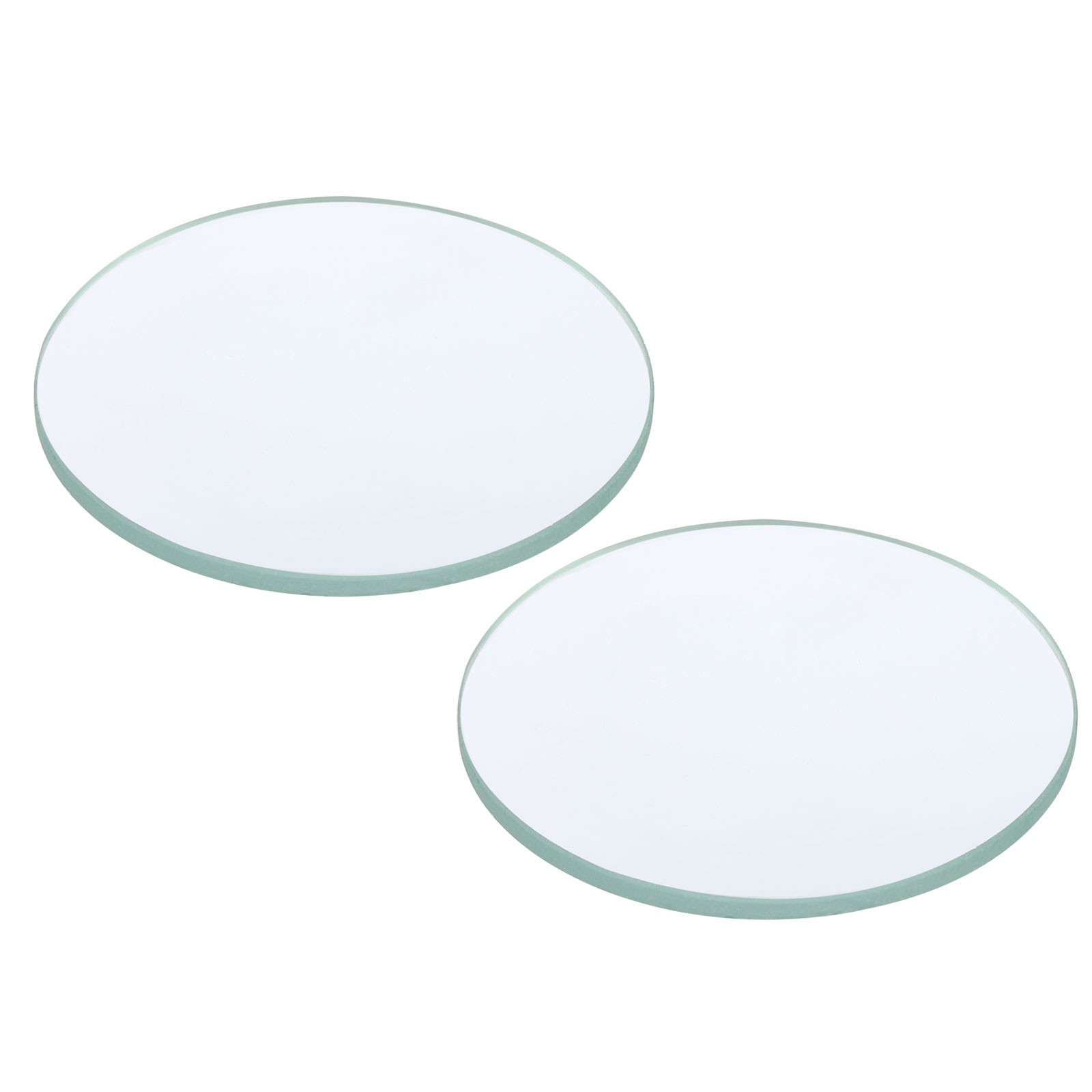 12″ (300mm) Focal Length Flat Convex Lens, 2 Pack 50mm Diameter 4mm Height