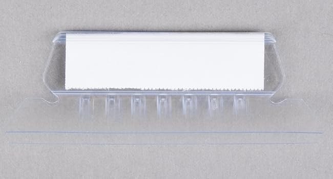 Clear Hanging Folder Tabs, and Inserts 3-1/2″ x 5/8″, 50/Pack (3 1/2″)