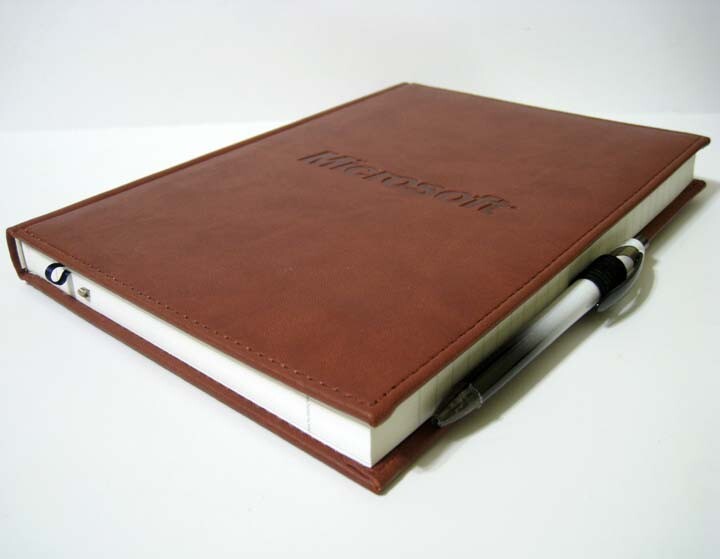 Microsoft ® JournalBooks ® Journal Book With Microsoft ® Pen – New