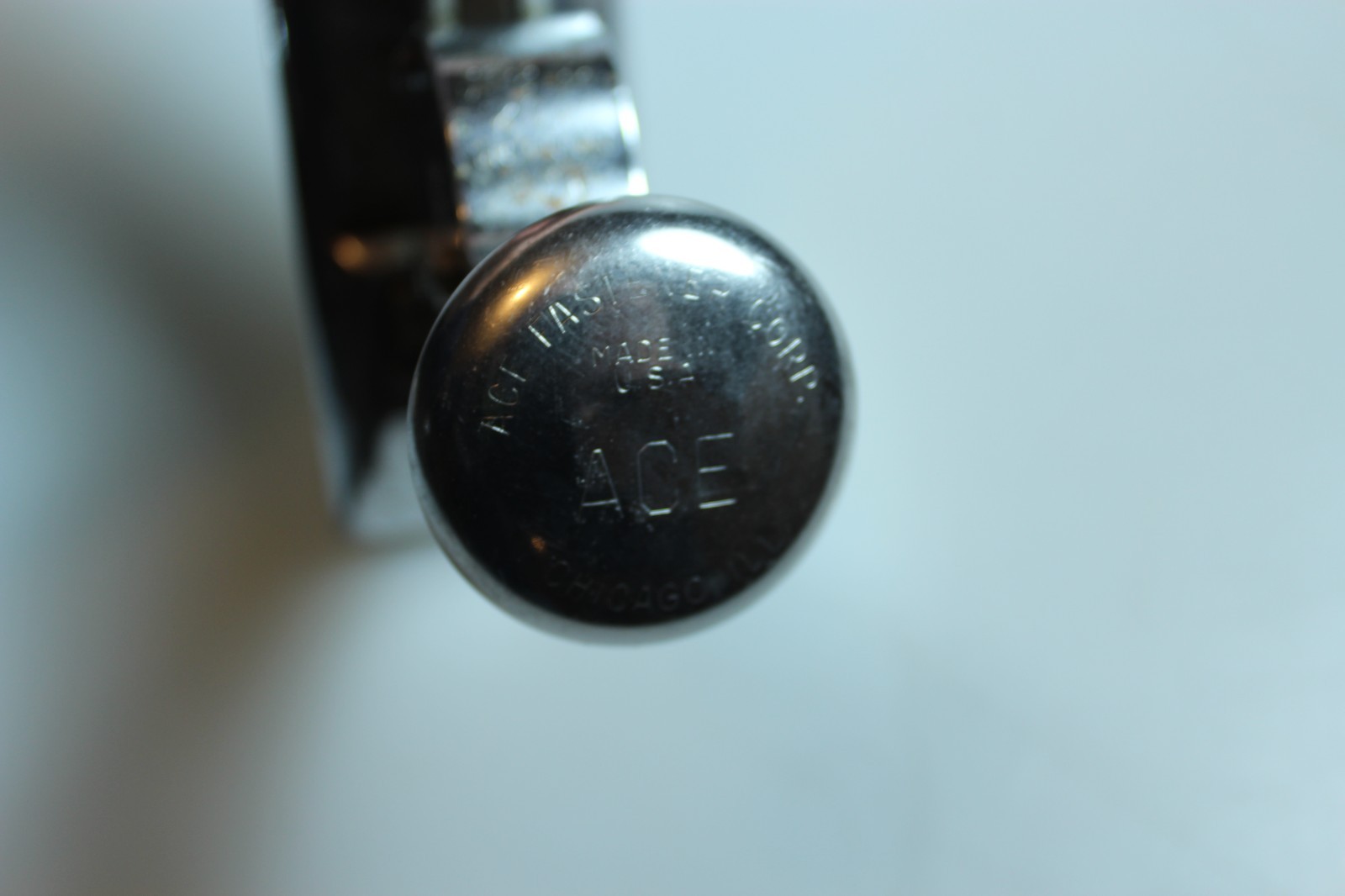 Pilot 102 Stapler Ace Fastener Corp Chicago Vintage Staples Working Industry