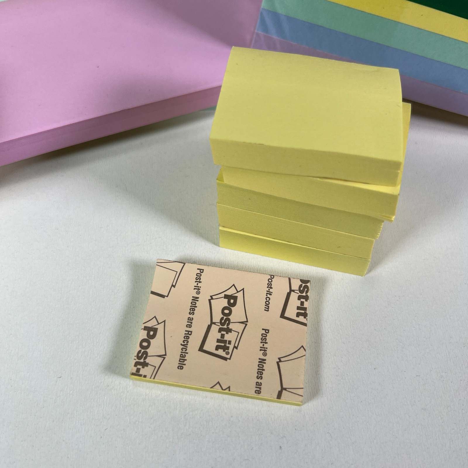 Post-it Sticky Notes Pads (3×3; 3×5; 2×1.5) Yellow, Pink, Multicolor Lot (52x)