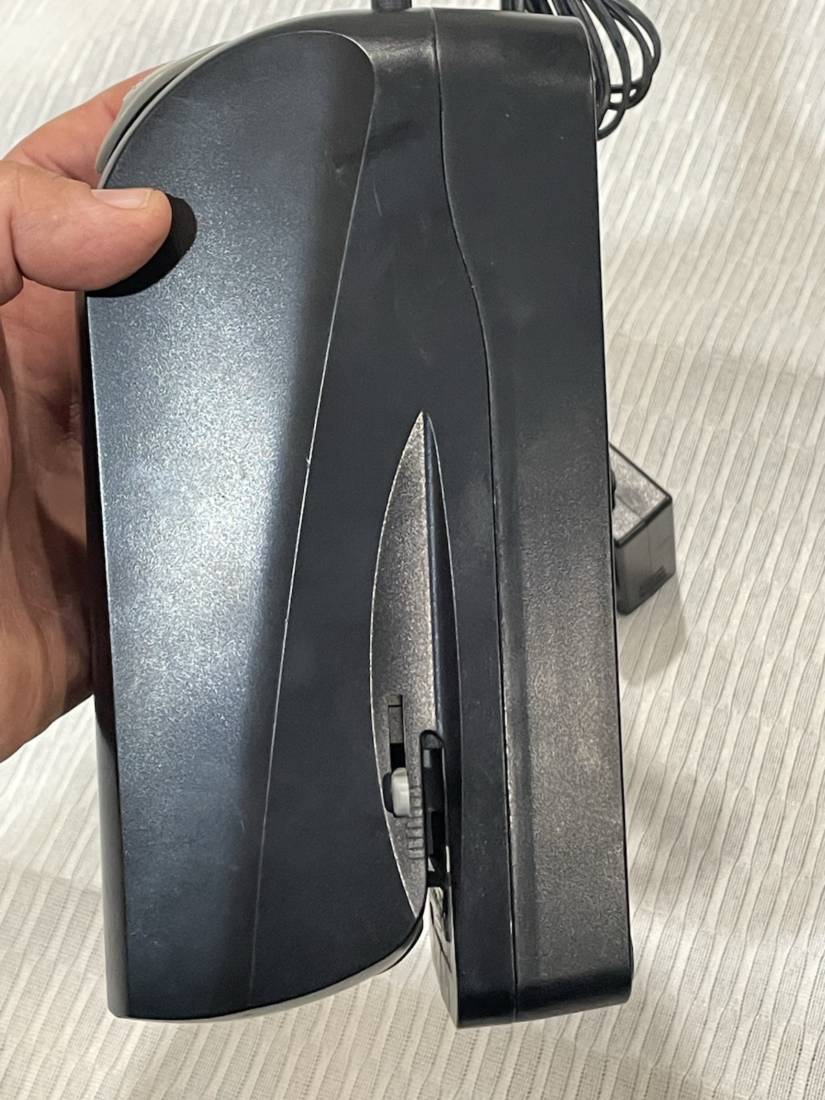 Max USA Electric Flat Clinch Stapler Automatic Heavy Duty Desktop Black