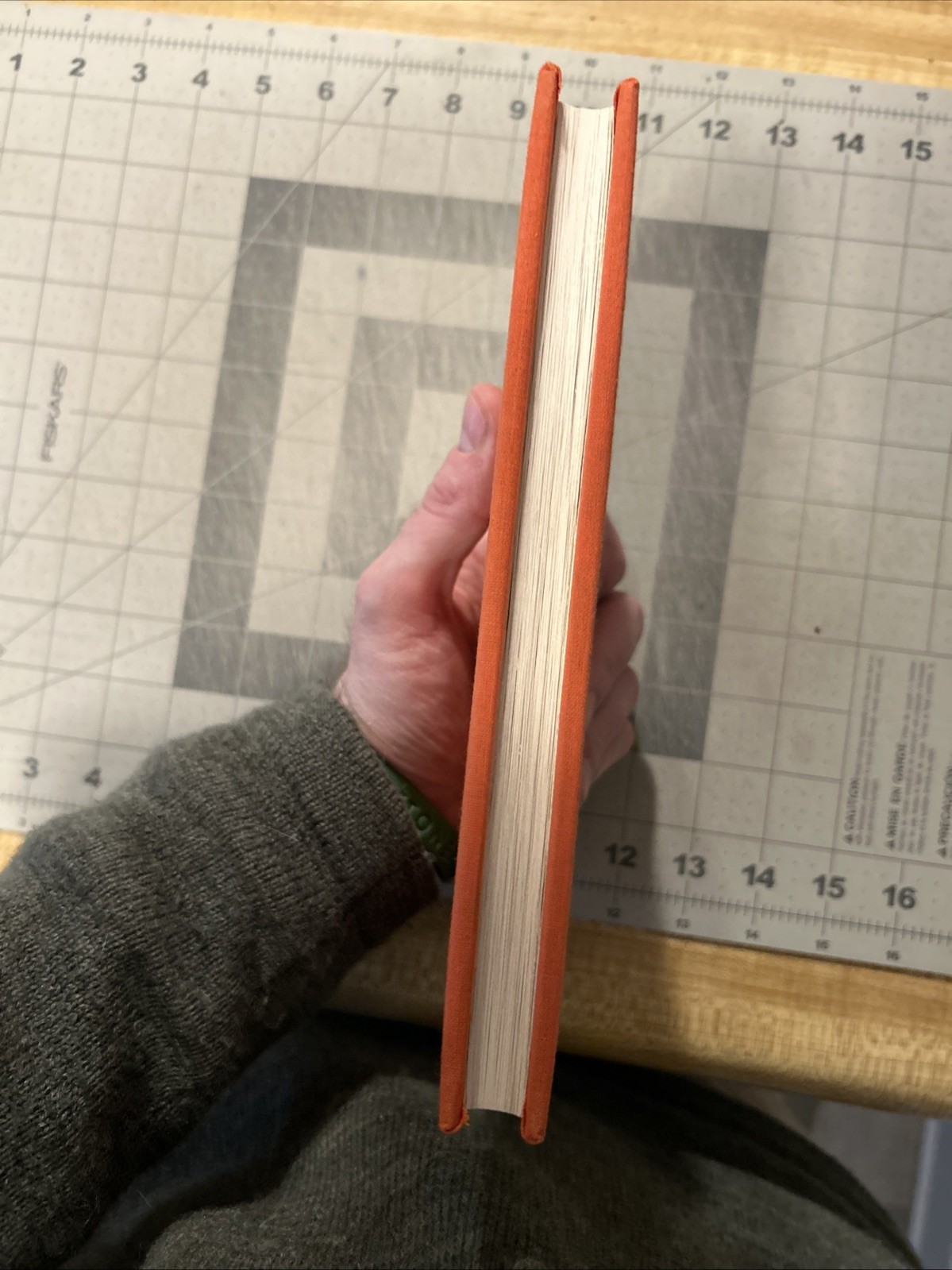 Vtg ScribeMate Lined Journal 5.5 x 8.5″ Red Fabric DUCK Preppy Office SHIPS FREE