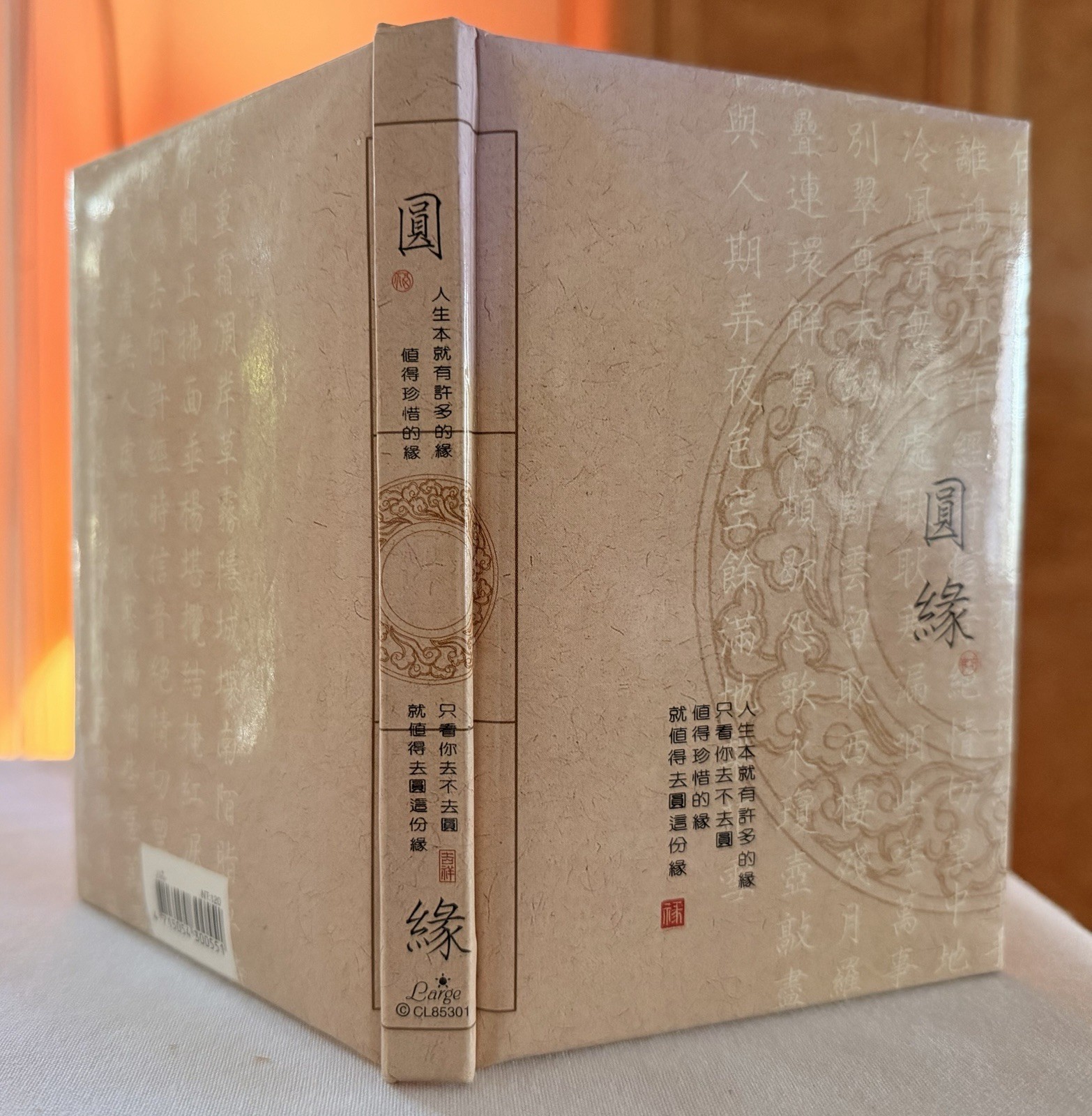 Beautifully Illustrated Chinese Blank Journal CL85301